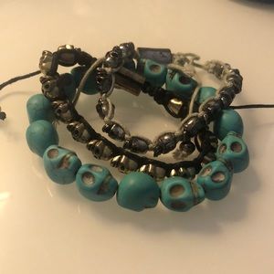 Assorted Skull Bracelets